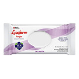 Lysoform Lenço Umedecido Desinfetante Lavanda Com 36 Unidades