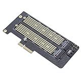 M 2 NVMe SSD NGFF PCI Express X4 Conversor Placa Adaptadora Porta Dupla M Chave B Chave