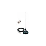 M 300c Antena 1 4 Vhf Suporte Imã 4 M De Cabo Adap Baofeng