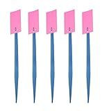 M METERXITY Pacote Com 10 Etiquetas Para Plantas De 30 Cm Marcador De Vaso De Estacas De Jardim Aplique Ao Ar Livre Jardim Rosa