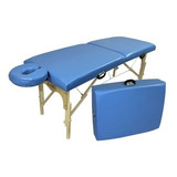 Maca Massagem Estética Dobrável Divã Portátil Top Cor Azul claro