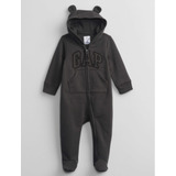 Macacao Baby Gap Cinza