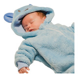 Macacão Bebê Bichinhos Com Capuz Pijama