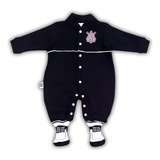 Macacao Bebe Corinthians Longo