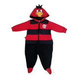 Macacão Bebê Flamengo Mascote Oficial