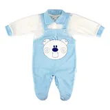 Macacao Bebe Jardineira Plush