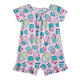 Macacao Curto Macaquinho Romper
