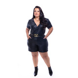 Macacao Curto Plus Size