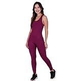 Macacao De Academia Fitness Calça Tamanho-M-Cor-Transparente-Genero-Mulher