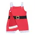 Macacão De Natal Bebê Papai Noel Mamãe Noel Ensaio Com Gorro