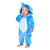 Macacão Fantasia Pijama Infantil Stitch Pronta Entrega