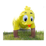 Macacão Fantasia Pintinho Amarelinho 0 Até 6 Anos