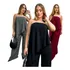 Macacão Feminino Longo Social Pantalona Wide Assimetrico