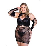 Macacao Feminino Plus Size