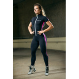 Macacão Fitness Suplex Preto Headway Dynamite