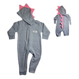 Macacao Infantil Dinossauro Pijama