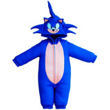 Macacão Infantil Moletom Sonic - Isabb