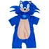 Macacão Infantil Verão Fantasia Sonic Isabb