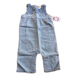 Macacao Jeans Carters Jardineira