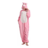 Macacão Kigurumi Pantera Cor De Rosa Zona Criativa