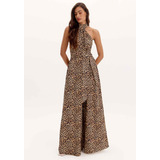 Macacao Longo Animal Print