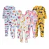 Macacão Longo Carters Com Pé Antiderrapante - Pijama 