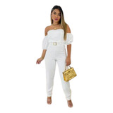 Macacao Longo Feminino Top