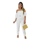 Macacao Longo Feminino Top