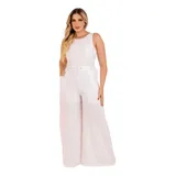 Macacao Longo Pantalona Moda