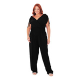 Macacao Longo Plus Size
