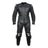 Macacao Moto Corrida Racing Rabbit Tt Couro Proteções C e