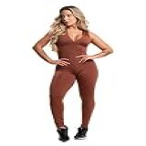 Macacão MVB Modas Bojo Longo Feminino Suplex Estampado