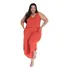 Macacão Pantacourt Feminino Plus Size Extra Regata Malha Xg 