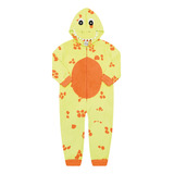 Macacão Pelo Pelúcia Kigurumi Dino Unicórnio Pijama Macio