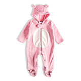 Macacao Pelucia Menina Com