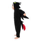 Macacão Pijama Fantasia Kigurumi Dragão Banguela 