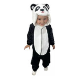 Macacão Pijama Infantil Bichinhos Bebê Inverno Fantasia