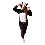 Macacão Pijama Inverno Kigurumi Fleece Soft Plush Adulto