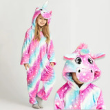 Macacão Pijama Unicórnio Infantil Kigurumi Envio Rápido