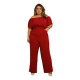 Macacao Plus Size Longo
