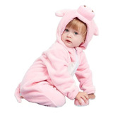 Macacao Porquinho Pijama Kigurumi