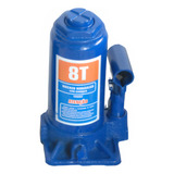 Macaco Botella Hidráulico Tipo Garrafa 8 Toneladas Elevação Máxima 38cm Azul Fortg Pro