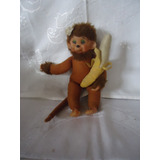 Macaco De Pano Antigo Brinquedo Para Coleção
