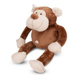 Macaco De Pelúcia Paixão Marrom 70 Cm Antialérgico