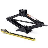 Macaco De Tesoura  Kit De Macaco De Carro  Macaco Máximo De 2 Toneladas  2 Kg   Inclui Chave De Economia De Mão De Obra E Macaco De Elevação   Kit Universal De Emergência De Carro Para Carros  SUVs De