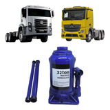 Macaco Garrafa Hidraulico 32 Toneladas Stralis Axor Cargo