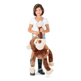 Macaco Gorila De Pelúcia Gigante Paixão Marrom 70cm