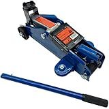 Macaco Hidraulico Jacaré 2 Toneladas Maleta Portátil Elevação Min 135mm 300mm Máx AMH 2030