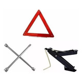 Macaco Joelho Triangulo chave De Roda Cruz Kit Estepe