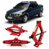 Macaco Sanfona Universal 2 Toneladas Fiat Strada Techone